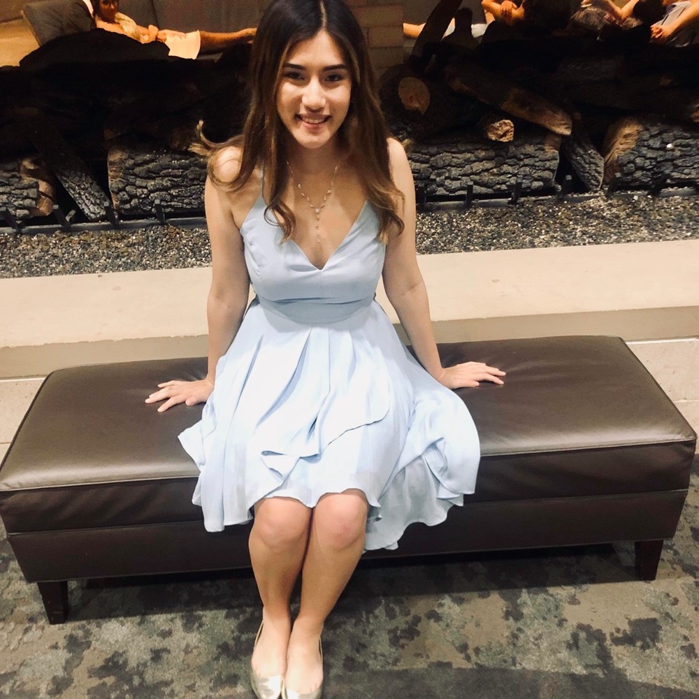 Baby Blue Formal Dress